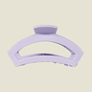 Teleties Open Hair Clip Large in Lilac