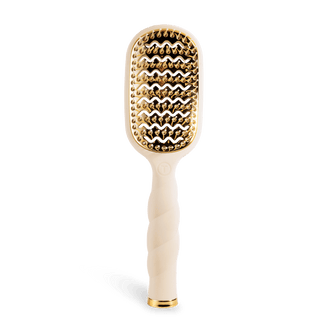 Teleties tan full size vented hair brush