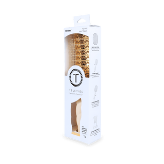 Teleties tan full size vented hair brush, view 9